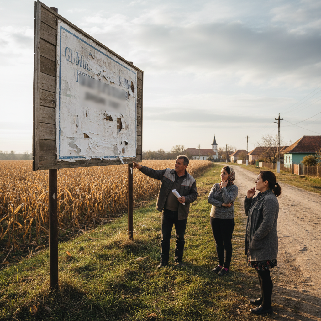 Anunț licitație publică pentru concesionarea terenului din domeniul privat al Comunei Fundeni, județul Călărași