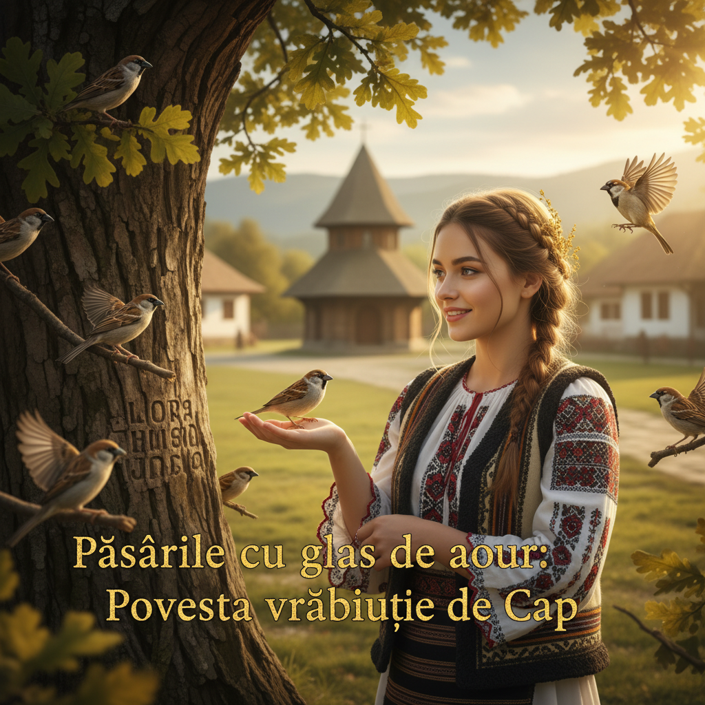 Descoperă povestea vrăbiuței de Cap din zona noastră