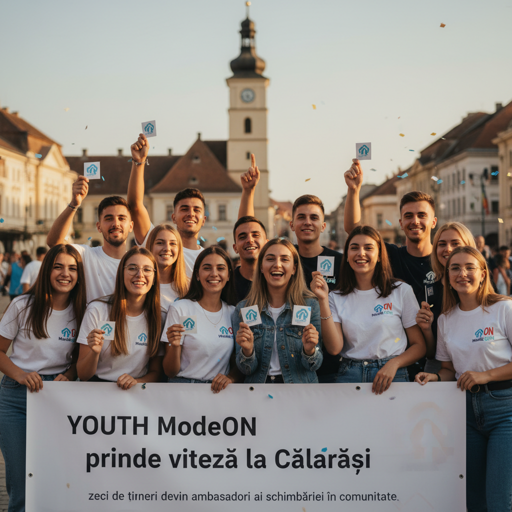 zeci de tineri devin ambasadori ai schimbării în comunitatea locală